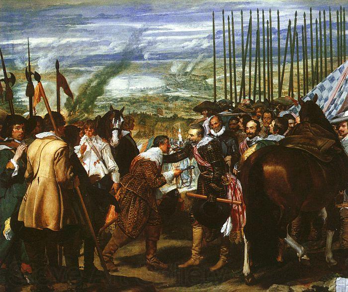 Diego Velazquez The Surrender of Breda France oil painting art